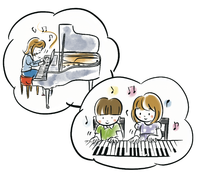 そのピアノは誰が弾くの?