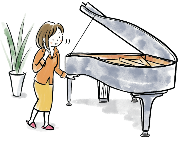 キズや汚れはないか外装をしっかり確認